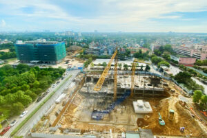 mot du an bat dong san dang duoc trien khai xay dung tai quan bac tu liem anh cong hung