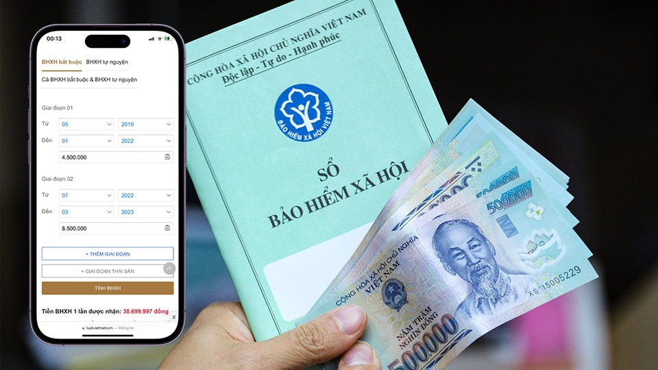 Tien luong lam can cu dong bhxh bat buoc