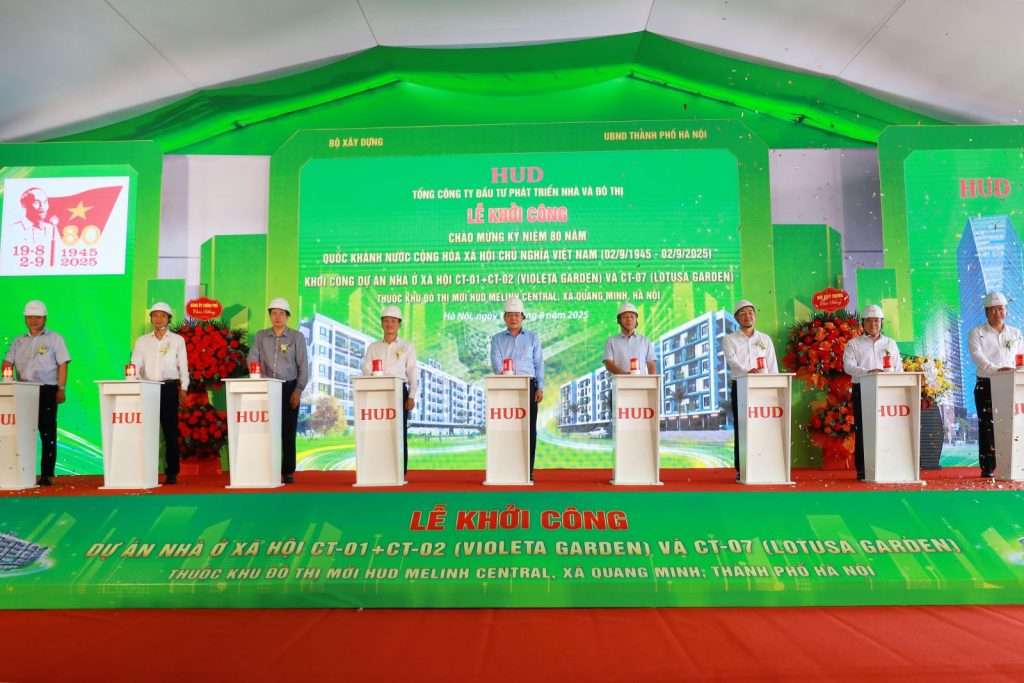 Khởi công các dự án nhà ở xã hội tại Khu đô thị mới Thanh Lâm – Đại Thịnh 2, Hà Nội 9 KC